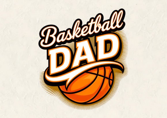 Basketball Dad T-Shirt Design