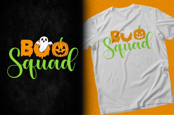 Boo Squad Halloween T-shirts Printing