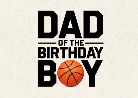 Dad of the Birthday Boy T-Shirt Design