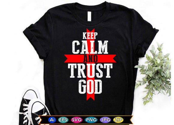 Keep Calm and Trust God Freebies