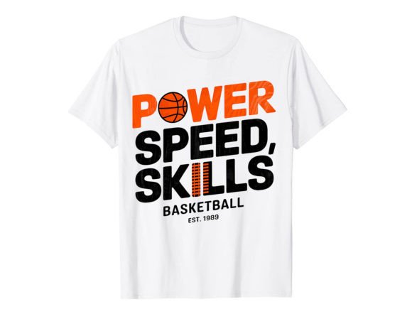 Power Speed Skills T-Shirt Design and T-Shirt Designs